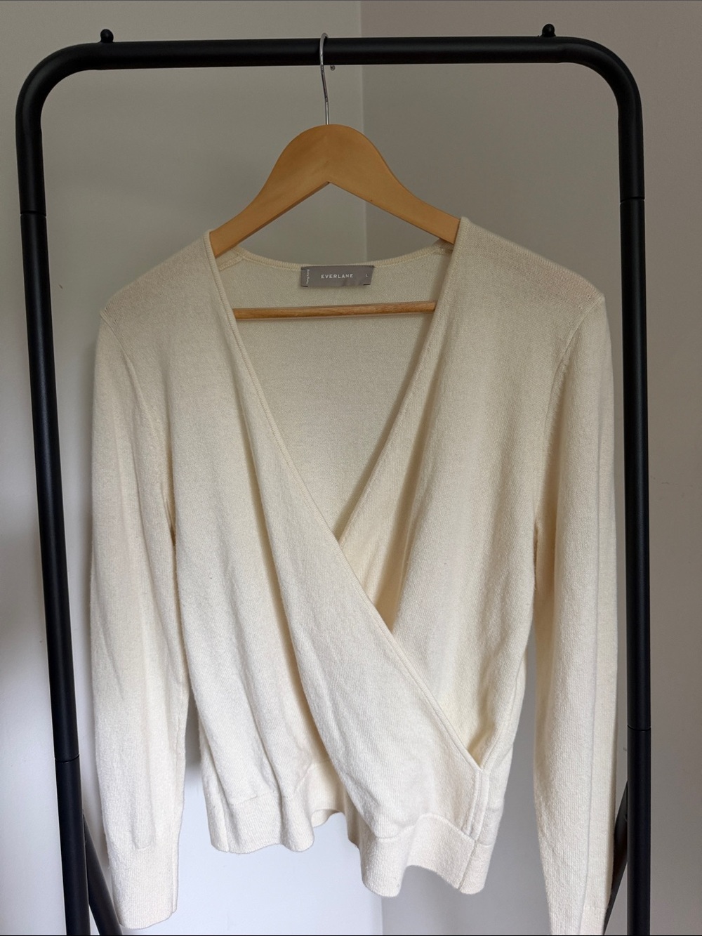 Everlane Cashmere Wrap Sweater